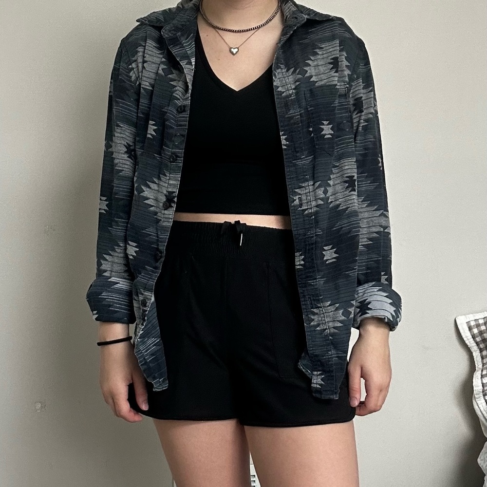 American Eagle button down